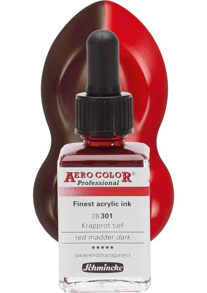 Aero Color Professional 28ML Red Madder Dark 301