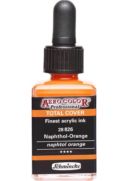 Aero Color Professional 28ML Total Cover Naphtol Orange 826