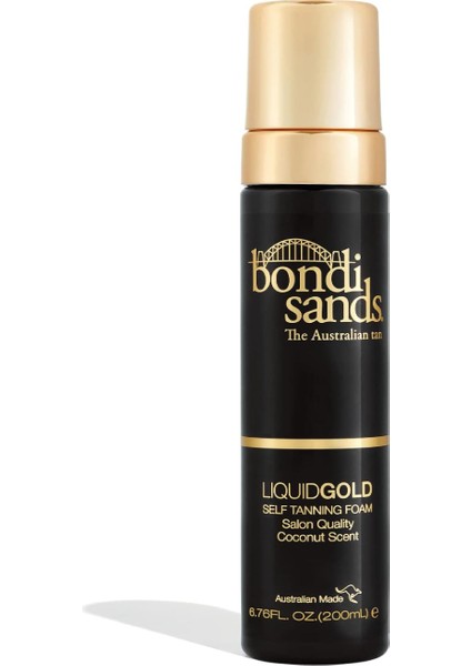 Liquid Gold Köpük Bronzlaştırıcı Hızlı Kuruyan, Argan Yağlı, 200ML