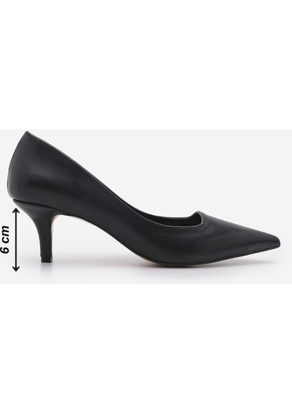 Kadın Stiletto Sivri Burun Ince Topuklu Ayakkabı Loresta