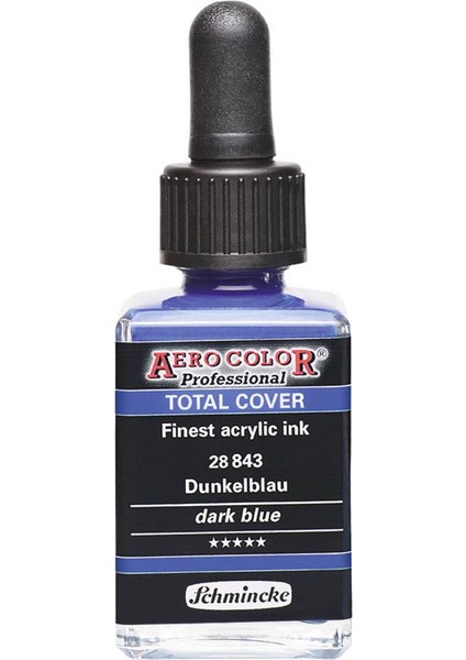 Aero Color Professional 28ML Total Cover Dark Blue 843 modelleri