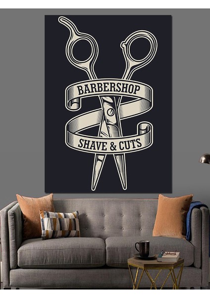 Berber Temalı Dekoratif Kanvas - Mdf Ahşap Tablo