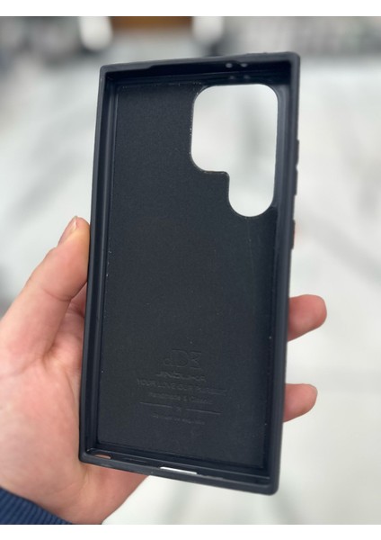 Samsung Galaxy S24 Ultra Uyumlu Deri Kılıf Kartlıklı Kılıf Arkası Cüzdanlı Kılıf Kart Koymalı Kılıf Siyah fırsatları