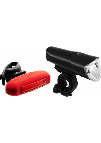215+181 USB Şarjlı Ön Arka Far Stop Seti