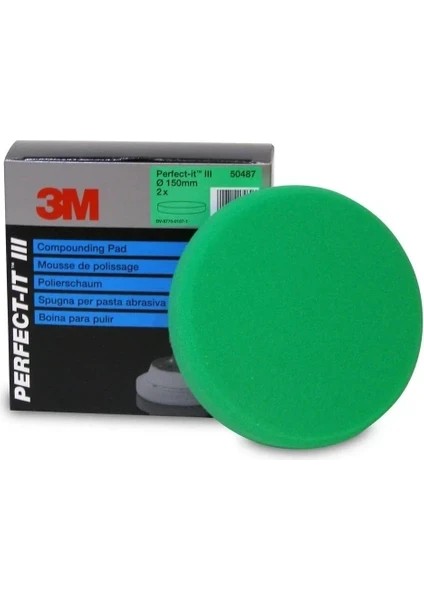 50487 Yeşil Kalın Pasta Süngeri 150MM