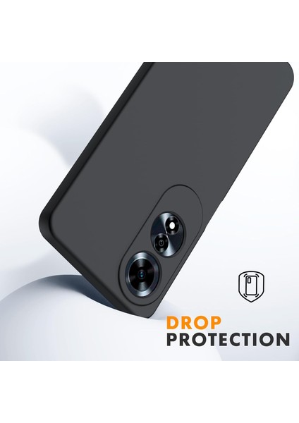 Oppo A60 Kılıf Lansman Kamera Korumalı Içi Kadife Yumuşak Renkli Silikon Mat Hisli Liquid