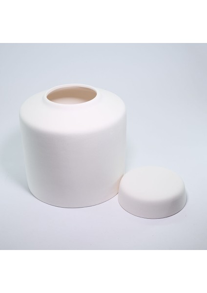 18 cm Silindir Kavanoz Seramik Bisküvi (Ham Ürün ) indirimleri
