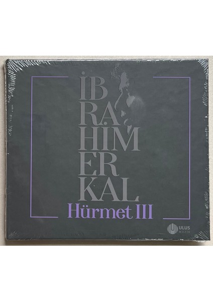 Ibrahim Erkal Hürmet Iıı CD (Jelatininde Sıfır Orjnal Dönem Baskı Cd)