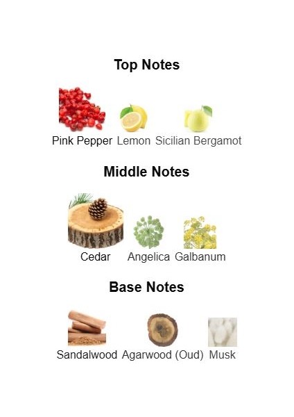 Noble Oud(Creed Royal Oud) Bergamot, Bembe Biber, Sedir Ve Oud Temalı Fresh-Odunsu Koku fırsatları