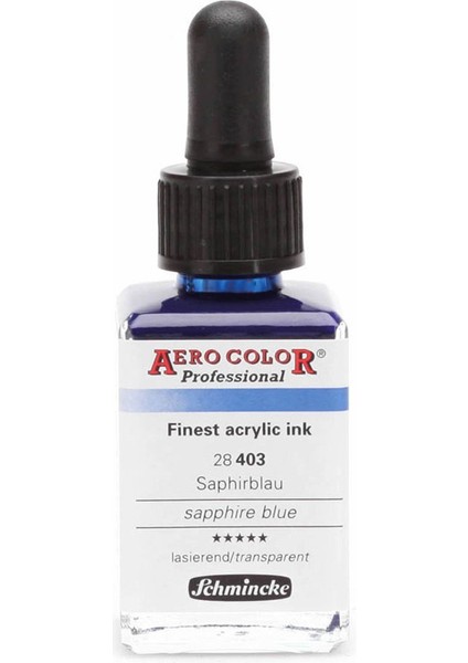 Aero Color Professional 28ML Sapphire Blue 403
