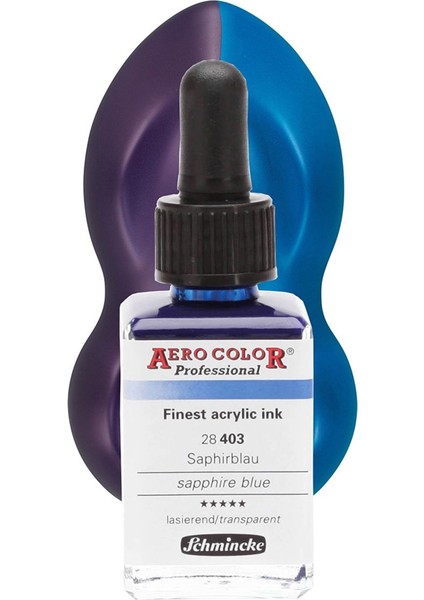 Aero Color Professional 28ML Sapphire Blue 403