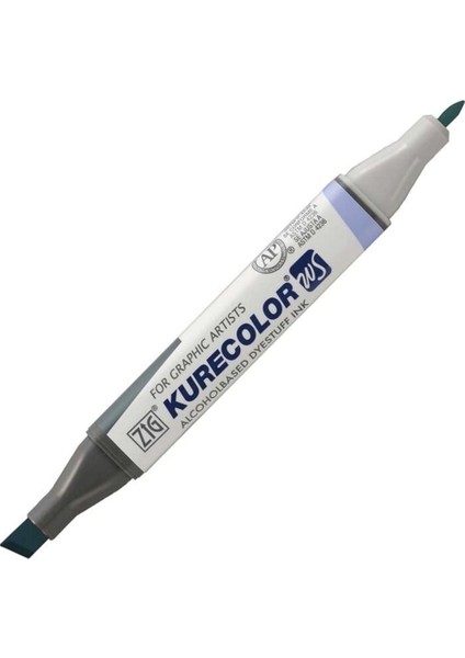 Kurecolor KC-3000N Twin Ws Çift Taraflı Grafik Marker Kalem Blue Gray 2 825 fiyatları