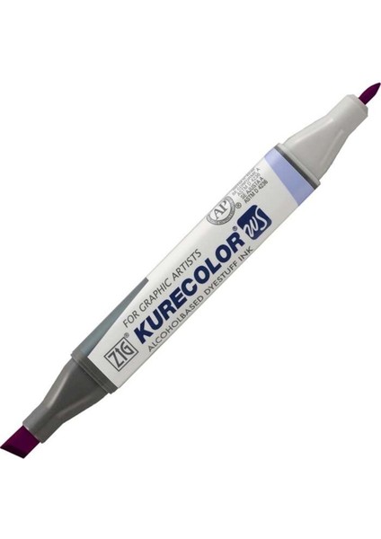 Kurecolor KC-3000N Twin Ws Çift Taraflı Grafik Marker Kalem Purple 637