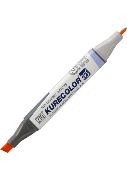 Kurecolor KC-3000N Twin Ws Çift Taraflı Grafik Marker Kalem Cadmium Orange 406 fiyatları