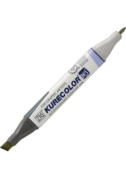 Kurecolor KC-3000N Twin Ws Çift Taraflı Grafik Marker Kalem Brick Beige 843