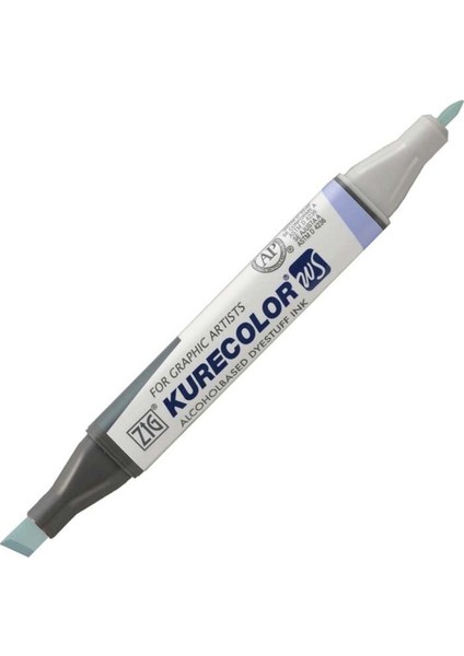 Kurecolor KC-3000N Twin Ws Çift Taraflı Grafik Marker Kalem Blue Gray 1 822 modelleri