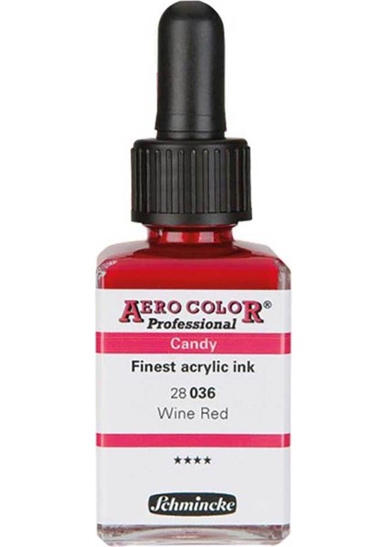 Aero Color Professional 28ML Candy Wine Red 036