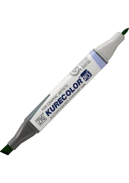 Kurecolor KC-3000N Twin Ws Çift Taraflı Grafik Marker Kalem Ocean Green 506