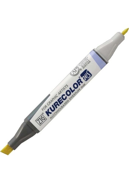 Kurecolor KC-3000N Twin Ws Çift Taraflı Grafik Marker Kalem Pale Yellow 100 fiyatları