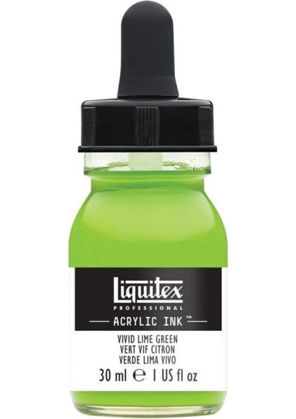 Professional Akrilik Mürekkep 30ML Vivid Lime Green 740