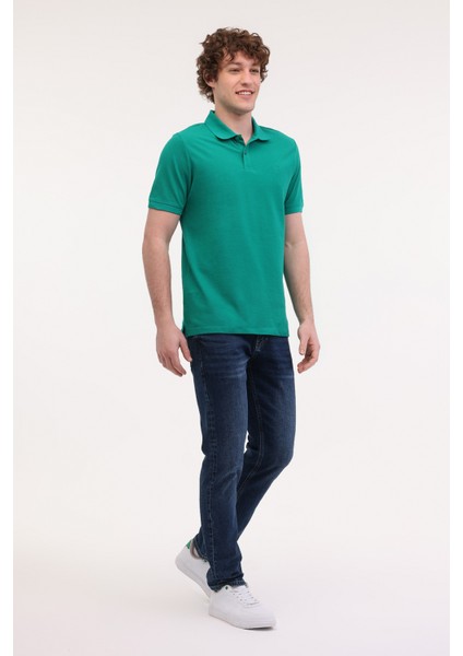 MB CT953 Polo T-Sh 5fx Yeşil Erkek Kısa Kol T-Shirt modelleri