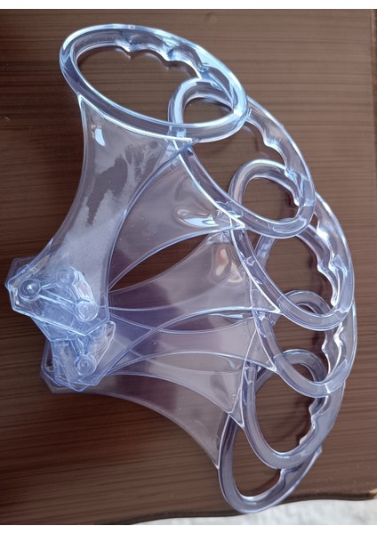 Baza Tutma Kolu Şeffaf Baza Kulp Baza Kaldırma Aparatı (Esnek Plastik) 6 Adet