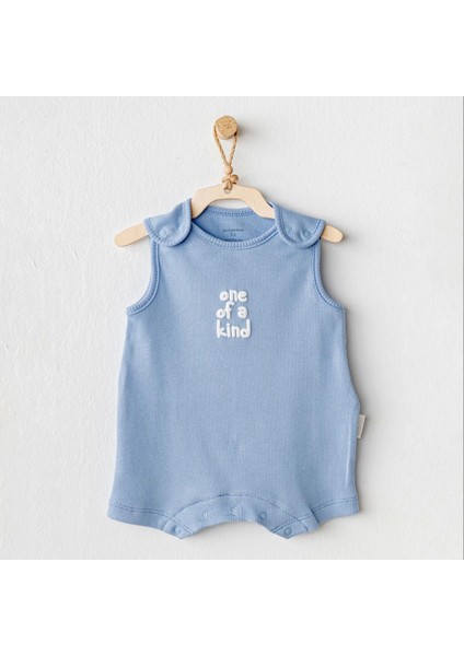 AC25895 Romper Basic Bebek Tulum Blue