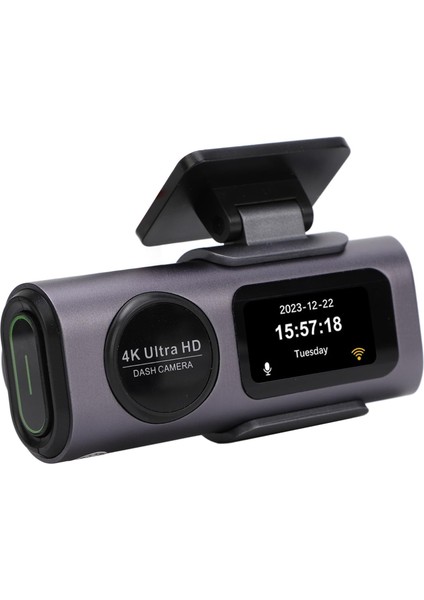 4K ve 1080P Çift Ön Arka Dash Cam, Gece Görüşlü, Acil Video Kilitleme, 24 Saat Park Izleme
