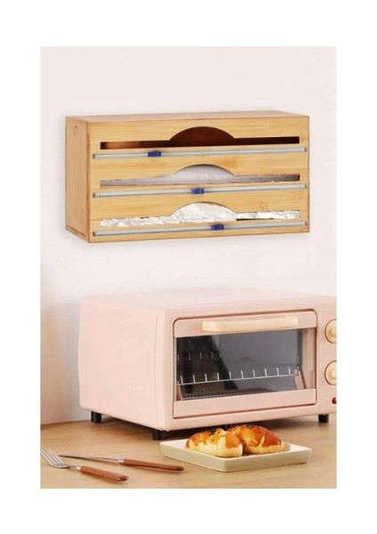 Bambu 3 Bölmeli Folyo Kesme Standı fırsatları