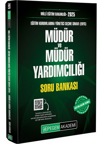 2025 Millî Eğitim Bakanlığı Ekys Müdür Ve Müdür Yardımcılığı Soru Bankası