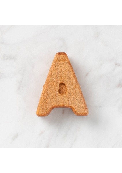 Hobi Baby Organik Ahşap Harf - A