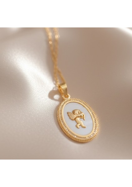 Kararmaz Paslanmaz Psyche | Kadın Kolye - Eros Paslanmaz Çelik Şık Kolye fiyatları