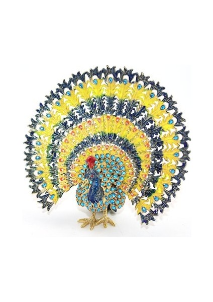 Swarovski Taşlı Tavuskuşu Model 7