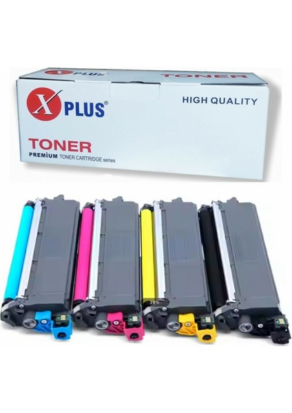 Brother TN-279XL Yüksek Kapasiteli Chipli 4 Renk Ithal Muadil Toner Seti Siyah 3.000 Sayfa / Renkliler 2.300 Sayfa