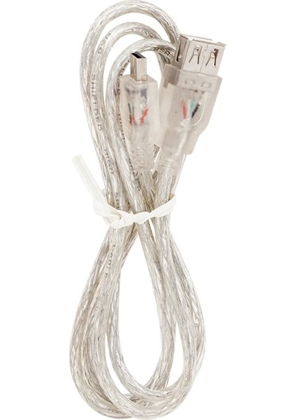 USB 5 Pin Erkek-Usb Dişi 1 Metre Kablo