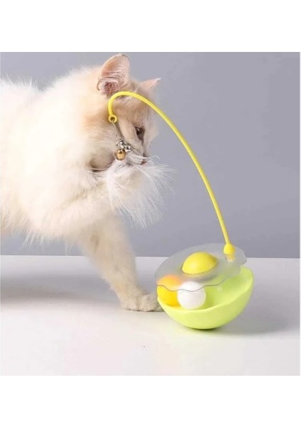 Zilli Kedi Otlu Hacıyatmaz Oyuncağı
