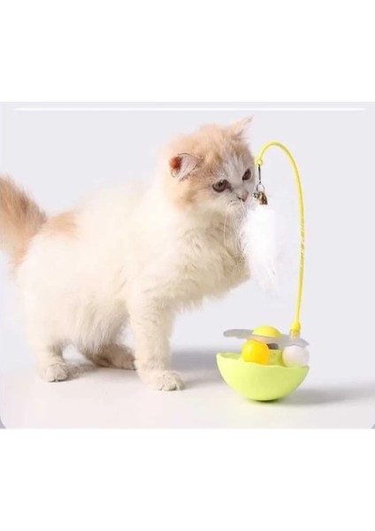 Zilli Kedi Otlu Hacıyatmaz Oyuncağı
