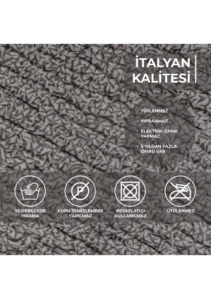Lastikli Esnek ve Yıkanabilir 3 Kişilik Koltuk Örtüsü Çekyat Kanepe Kılıfı -Gri