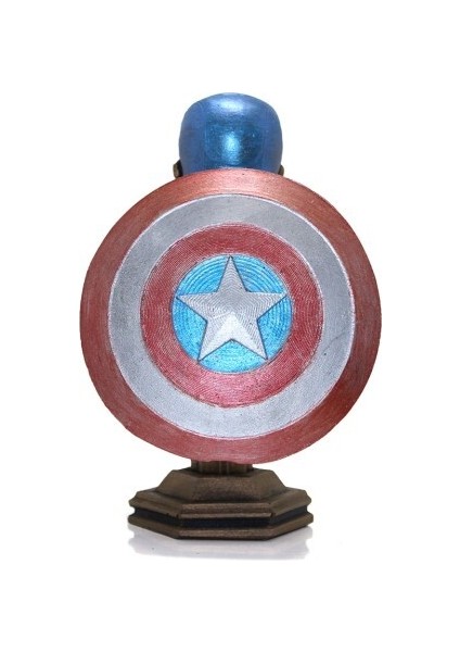 9 Captain America Büst