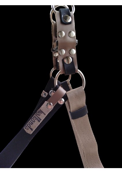 Köpek Göğüs Tasması Orta Irk Kolon Deri Konbinasyonlu Göğüs ÖLÇÜSÜ:45-70Cm Ayarlamalı Dog Harness Gt4-31 fırsatları