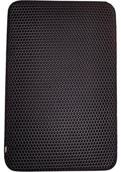 Kum Toplayıcı Fonsiyonel Kedi Paspası 50X75 cm Siyah