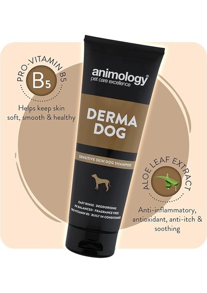 Animology Derma Dog Hassas Ciltli Köpek Şampuanı 250 ml