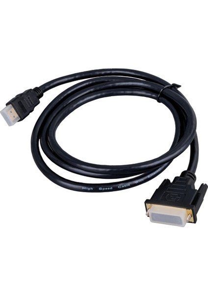 Hdmı Dvı Kablo 1.5 Metre * Narita Dvı 24+1 Male To Hdmı 19P Male