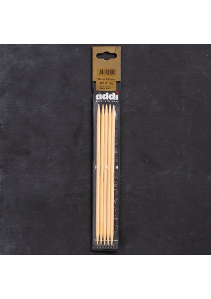 Bambus 5mm 20 cm Bambu Çorap Şişi - 501-7