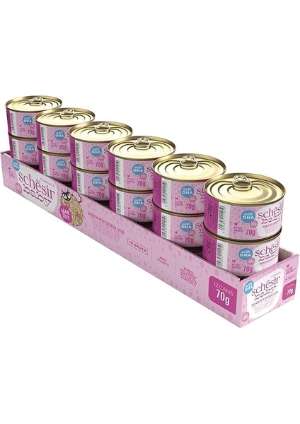 Schesir Baby Tavuk ile Tavuk Ciğeri Mus Konserve 70G fiyatları