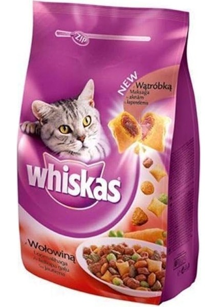 Biftekli ve Havuçlu Yetişkin Kedi Maması 1,4 kg