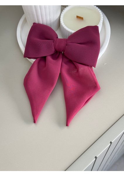 Gül Kurusu Klipsli Kurdele Fiyonk Toka