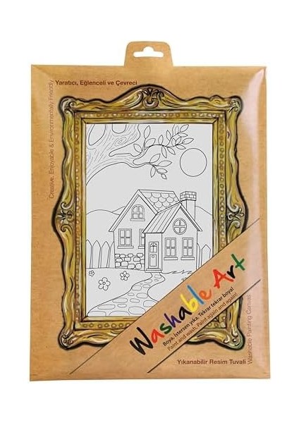 Çocuk Funny Mat -Washable Art - Tatli Evim