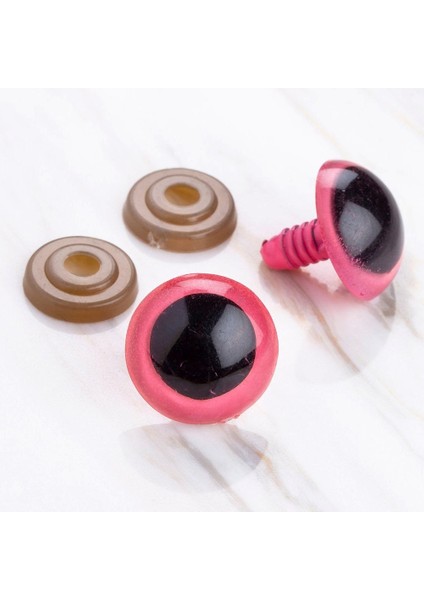 Loren 20 mm Pembe 5 Çift Amigurumi Göz fiyatları