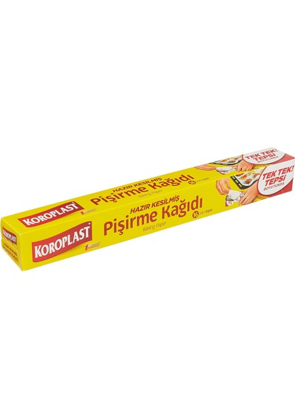 Hazır Kesilmiş 16 Adet Pişirme Kağıdı (1 x 16 Adet)